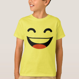 極度のスマイルのemoji tシャツ
