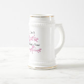 極度のナース ビールジョッキ (正面右)