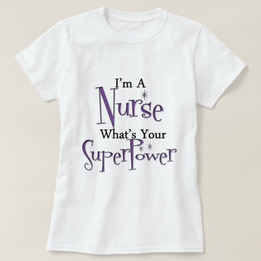 極度のナース Tシャツ (デザイン正面)