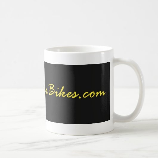 極度のバイクのロゴの大きいマグ コーヒーマグカップ (右)