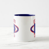 極度のパパのコーヒー・マグ ツートーンマグカップ (中央)