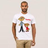 極度のパパのTシャツ Tシャツ (正面フル)
