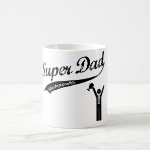 極度のパパは止められないです! コーヒー・マグ コーヒーマグカップ
