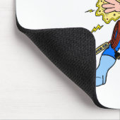 極度のパパ(電気) マウスパッド (コーナー)