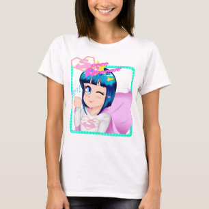 極度のヒロインの戦いのTシャツ Tシャツ
