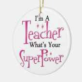 極度の先生 セラミックオーナメント (左)