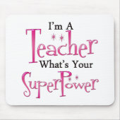 極度の先生 マウスパッド (正面)