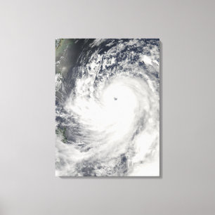 極度の台風人イ キャンバスプリント