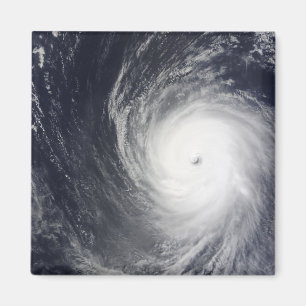 極度の台風Melorは太平洋のOceに浮かびます マグネット