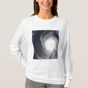 極度の台風Melorは太平洋のOceに浮かびます Tシャツ