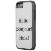 極度の堅い防水IPhone6ケース Case-Mate iPhoneケース (裏面左)