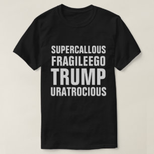 極度の堅く壊れやすい自我の切札凶悪です Tシャツ