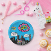 極度の女の子のプレート ペーパープレート (パーティー)