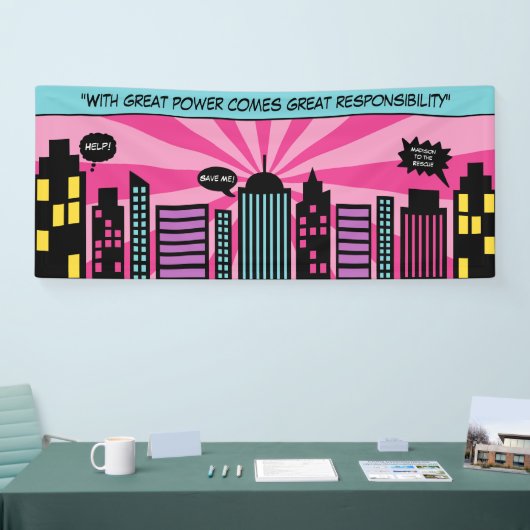 極度の女の子 横断幕 (トレードショー)