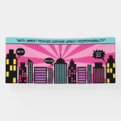 極度の女の子 横断幕 (横)