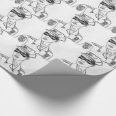 極度の婦人警官 ラッピングペーパー (角)