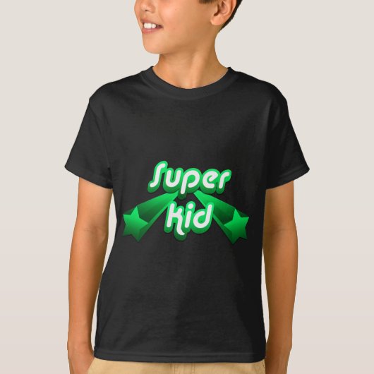 極度の子供の緑 Tシャツ (正面)