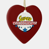 極度の孫娘、#granddaughter セラミックオーナメント (右)