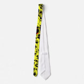 極度の幸せなタイ ネクタイ (裏面)