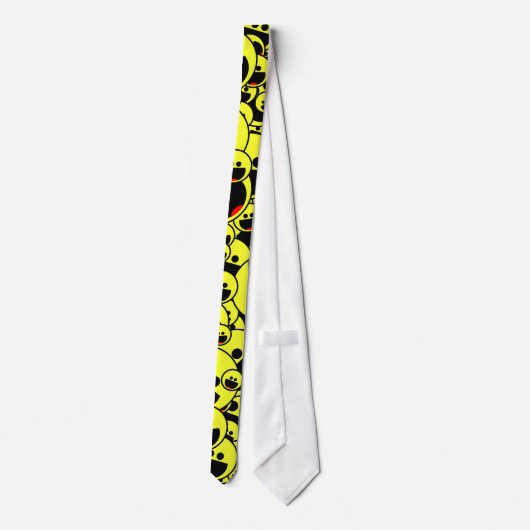 極度の幸せなタイ ネクタイ (裏面)