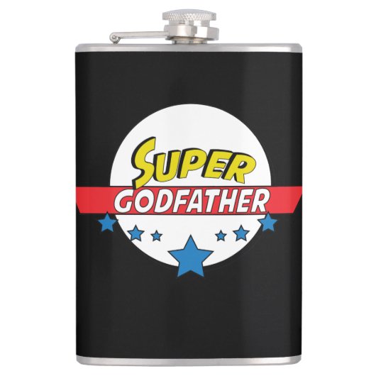 極度の教父、#godfather フラスク (正面)