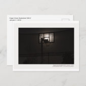 極度の月のバスケットボールたがの運動場の背板 ポストカード (正面/裏面)