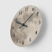 極度の月2016年11月13日 ラウンド壁時計 (傾斜)