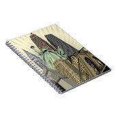 極度の様式化された都市景観NYC ノートブック (右側)