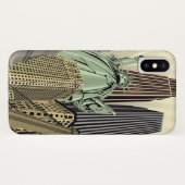 極度の様式化された都市景観NYC Case-Mate iPhoneケース (裏面(横))
