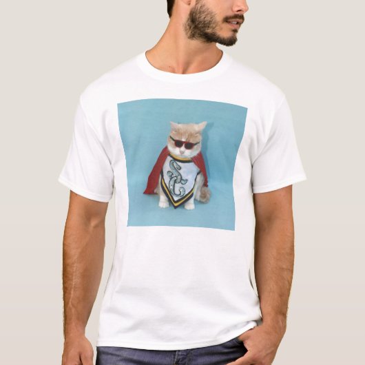 極度の猫 Tシャツ (正面)