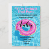 極度の甘くカスタマイズ可能な誕生日の招待状 招待状 (正面)