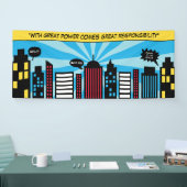 極度の男の子 横断幕 (トレードショー)