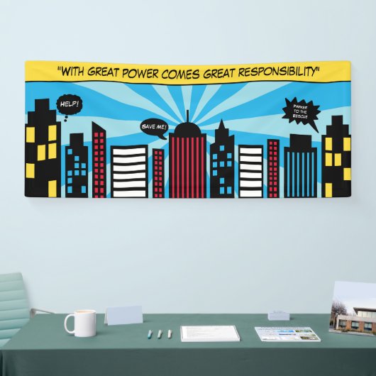 極度の男の子 横断幕 (トレードショー)