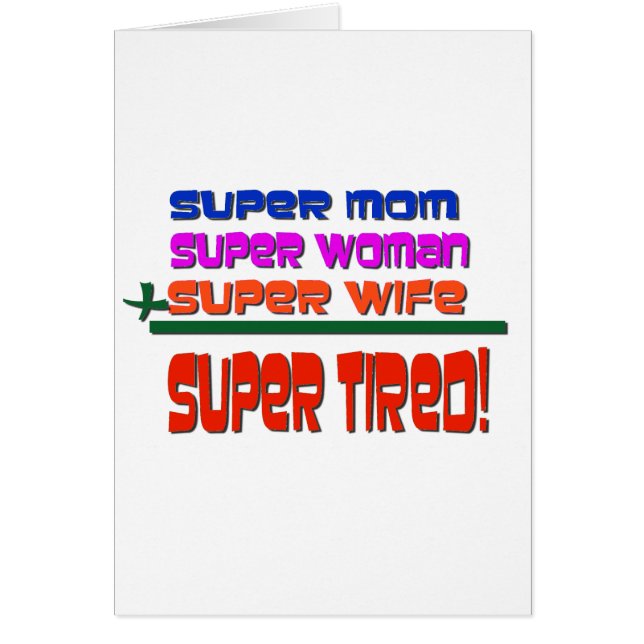 極度の疲れた! (正面)