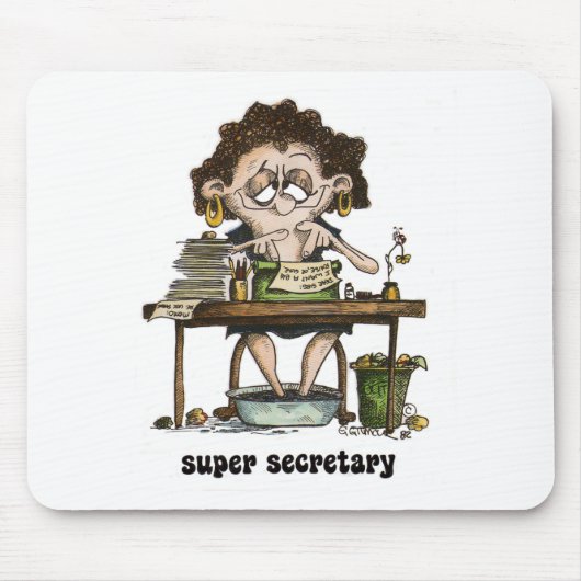 極度の秘書 マウスパッド (正面)