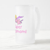 極度の義母(飛行) フロストグラスビールジョッキ (正面右)