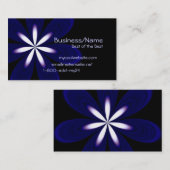 極度の花の名刺 名刺 (正面/裏面)