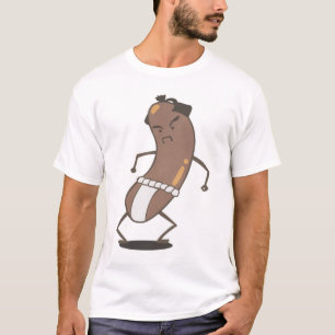 極度の行為の相撲のソーセージのTシャツ Tシャツ