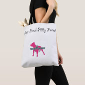 極度の誇りを持ったなPitty親プライドのトートバック トートバッグ (クローズアップ)