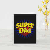 極度の赤くか黄色パパ、スーパーヒーローまたは青 カード (黄色い花)