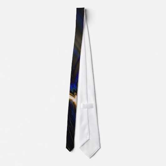 極度の音波のタイ ネクタイ (裏面)