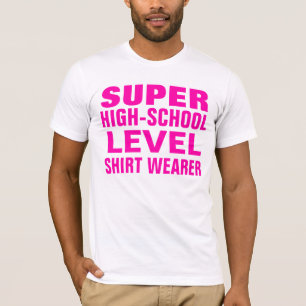 極度の高等学校のレベル Tシャツ