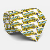 極度の黄色いスクールバス ネクタイ (ロール)
