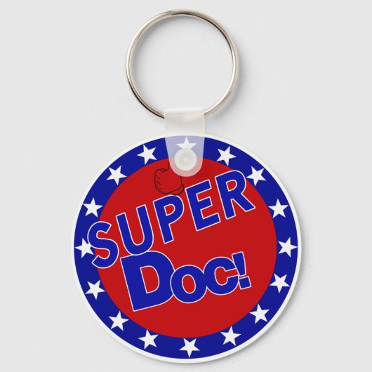 極度のDOCは勇気付けられるの上で手早くめくります キーホルダー (正面)