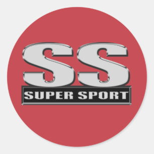 極度のduperのスポーツの赤 ラウンドシール