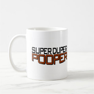 極度のDuper Pooper コーヒーマグカップ