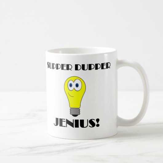 極度のGeniousか。 コーヒーマグカップ (右)