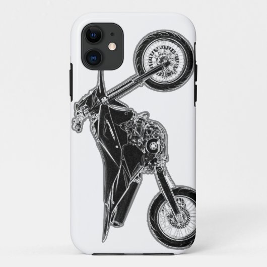 極度のMoto Supermoto Case-Mate iPhoneケース (裏面)