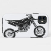 極度のMoto Supermoto Case-Mate iPhoneケース (裏面(横))