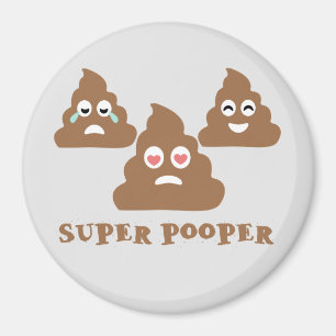 極度のPooper Emoji マグネット